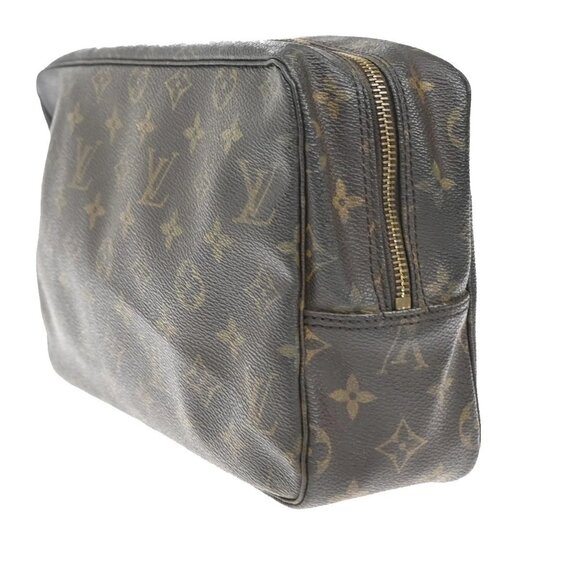 LOUIS VUITTON Trousse Toilette 28 Clutch Hand Bag Monogram Brown M47522 04KA711 - Picture 2 of 15